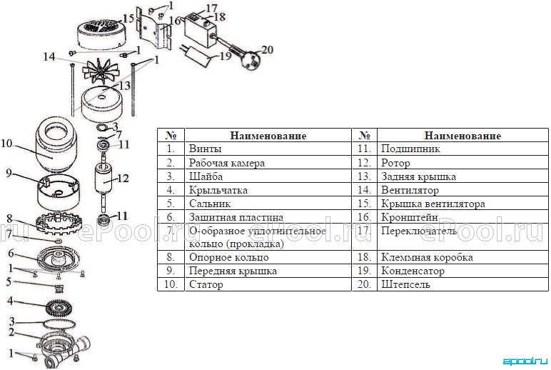 Am wp15gr 15a схема подключения